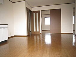 シャルマン野口　B棟 201 2階3LDKのリビング/ダイニング