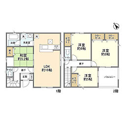 Kolet八王子川口#17 1階4LDKの間取り