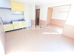 東武桐生線 新桐生駅 徒歩7分の賃貸アパート 1階2LDKのリビング/ダイニング