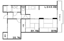 間取図画像 3LDK