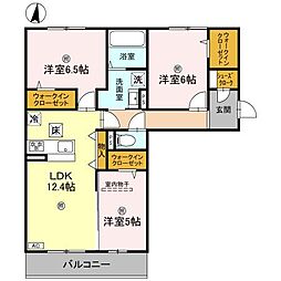 間取図画像 3LDK