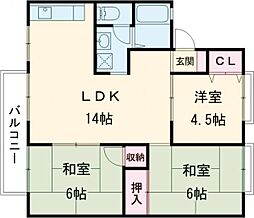 間取図画像 3LDK