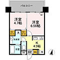 フェリーチェ梅香崎7階7.9万円