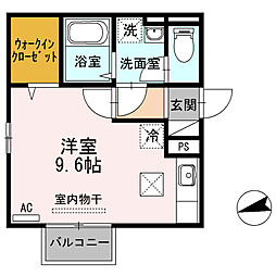 間取図画像 ワンルーム