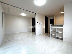 JR東北新幹線 郡山駅 バス18分 小原田五丁目下車 徒歩3分の賃貸アパート 1階1LDKのリビング/ダイニング