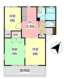 フォーレス　Ｔ・Ｎ　B棟 1階3Kの間取り