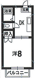 間取図画像 1DK