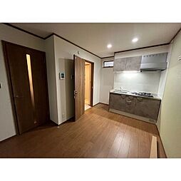 ドミール幸 1-C 1階ワンルームのリビング/ダイニング