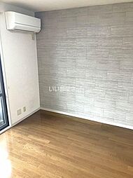 シャロン　II棟 201 2階2Kのリビング/ダイニング