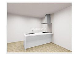 グランメゾンクレスト南蔵王I E 1階3LDKのリビング/ダイニング