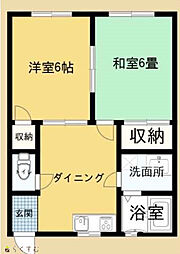 間取図画像 2DK