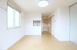 上毛電気鉄道 三俣駅 徒歩23分の賃貸アパート 2階2LDKのリビング/ダイニング