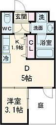 間取図画像 1DK