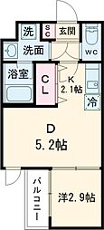 間取図画像 1DK