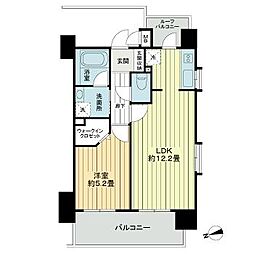 ＬａＬａ　ｐｌａｃｅ　ｒｅｓｏｒｔ沖縄県庁前 9階1LDKの間取り