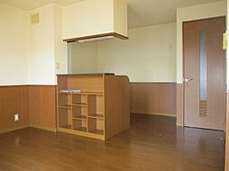 ロジュマン ミヤカイドウＡＢ B202 2階2LDKのリビング/ダイニング