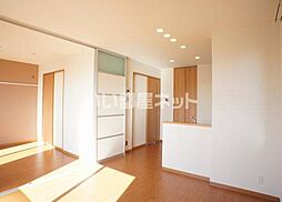 JR両毛線 佐野駅 徒歩21分の賃貸アパート 2階2LDKのリビング/ダイニング