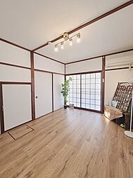 藤原貸家 C 1階2DKのリビング/ダイニング