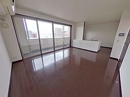 熊本市電A系統 水道町駅 徒歩7分の賃貸マンション 10階2LDKのリビング/ダイニング