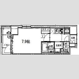 S-FORT板橋本町 1階1Kの間取り
