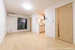 ポルト・クレアX 203 2階1LDKのリビング/ダイニング