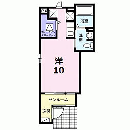 間取図画像 ワンルーム