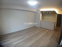 京阪交野線 郡津駅 徒歩5分の賃貸アパート 1階2LDKのリビング/ダイニング