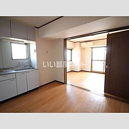 シェソワ町南 4B 4階2DKのリビング/ダイニング