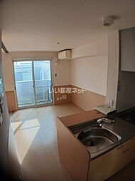 JR東北新幹線 郡山駅 バス25分 久留米バス停下車 徒歩2分の賃貸アパート 2階2DKのリビング/ダイニング