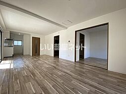 グランドール南平野 101 1階2LDKのリビング/ダイニング