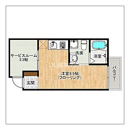 間取図画像 ワンルーム