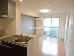 クーリエさくら 202 2階1LDKのリビング/ダイニング