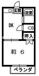 間取図画像 1DK