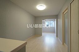 ドゥウェル信濃A 205 2階2LDKのリビング/ダイニング