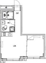 Ｆｉｋａ代々木上原 602 5階1LDKの間取り