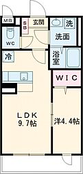 Ｌａ・ｍａｉｓｏｎ高崎 305 1階1LDKの間取り