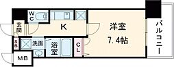 S-RESIDENCE国泰寺町一丁目 902 9階1Kの間取り