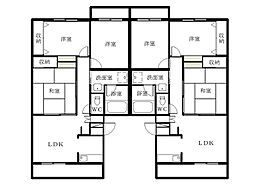メゾン城北 3階3LDKの間取り