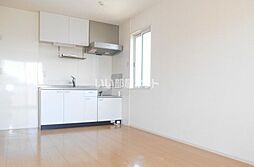 ホクト　A 201 2階2DKのリビング/ダイニング