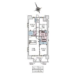 間取図画像 2SLDK