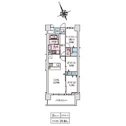 間取図画像 2SLDK