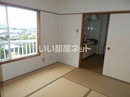 サンセットヒル 203 2階2Kのリビング/ダイニング