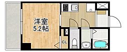 MODERN PALAZZO 諫早駅前 4階1Kの間取り