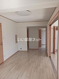 冨士見ハイツ 401 4階3LDKのリビング/ダイニング