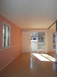 東武東上線 若葉駅 徒歩10分の賃貸アパート 1階2LDKのリビング/ダイニング