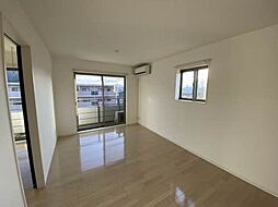 福島交通 岩代清水駅 徒歩10分の賃貸マンション 3階2LDKのリビング/ダイニング