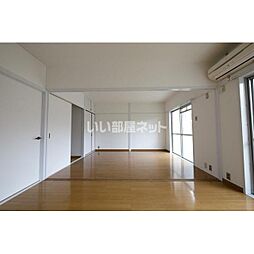 アゼール三条 407 4階2DKのリビング/ダイニング