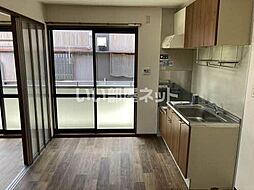 パルまつさかI 102 1階2Kのリビング/ダイニング