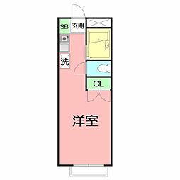 間取図画像 ワンルーム