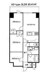 リ・ベストII 4階2SLDKの間取り